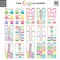 Happy Planner Sticker Value Pack-Productivity Fill-In, 540/Pkg